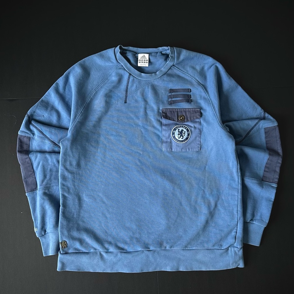 Vintage Adidas Chelsea 2007 Hoodie Soccer